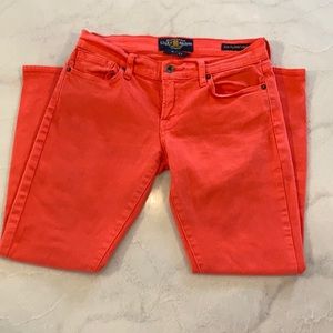 Lucky Brand Zoe Straight Crop Jeans SZ 4